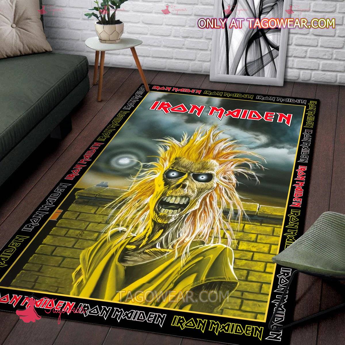 Iron Maiden The Debut Album Cover Rug a
