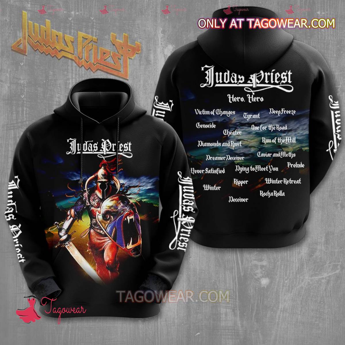 Judas Priest Hero Hero T-shirt, Hoodie b