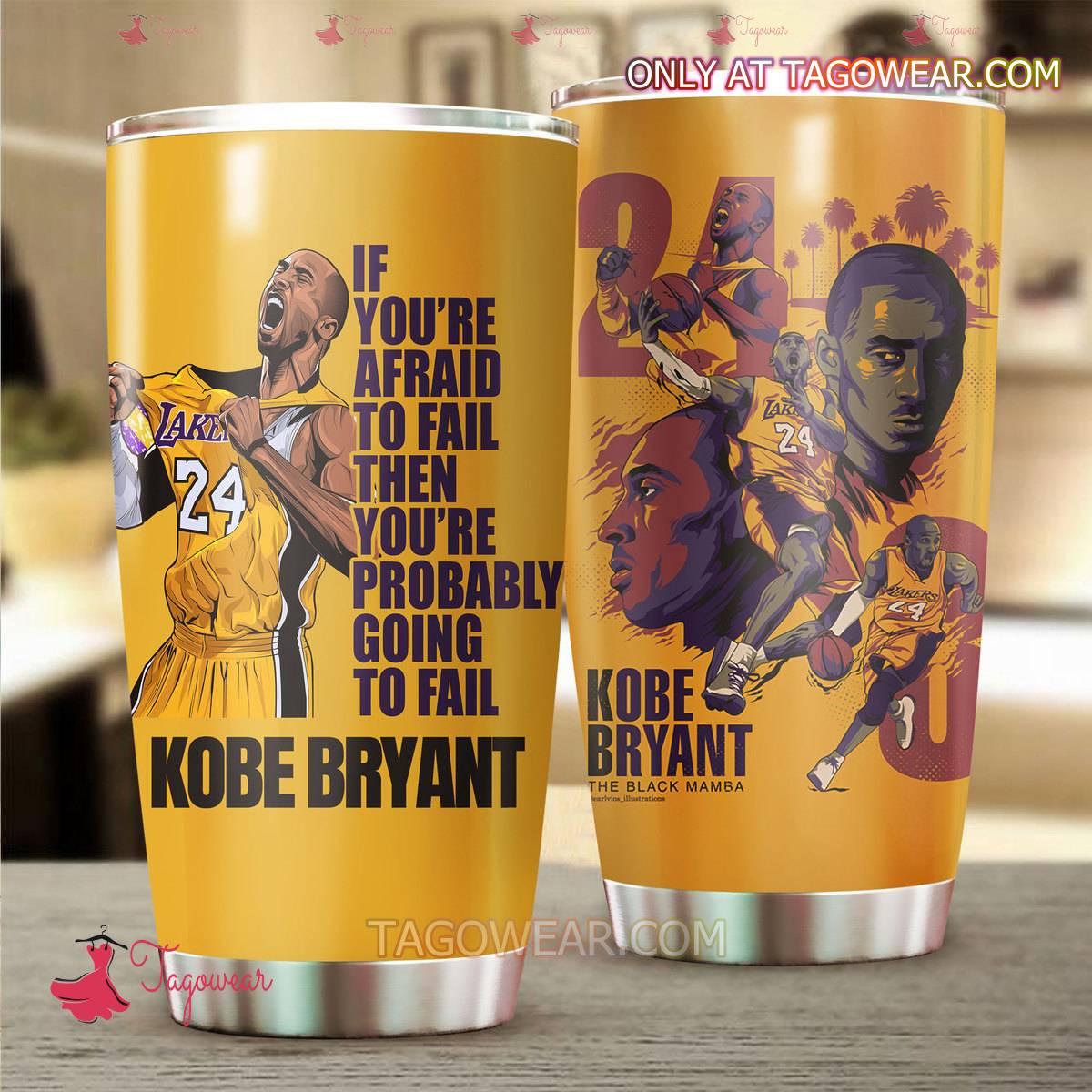 Kobe Bryant If You're Afraid To Fail Then You're Probably Going To Fail Tumbler