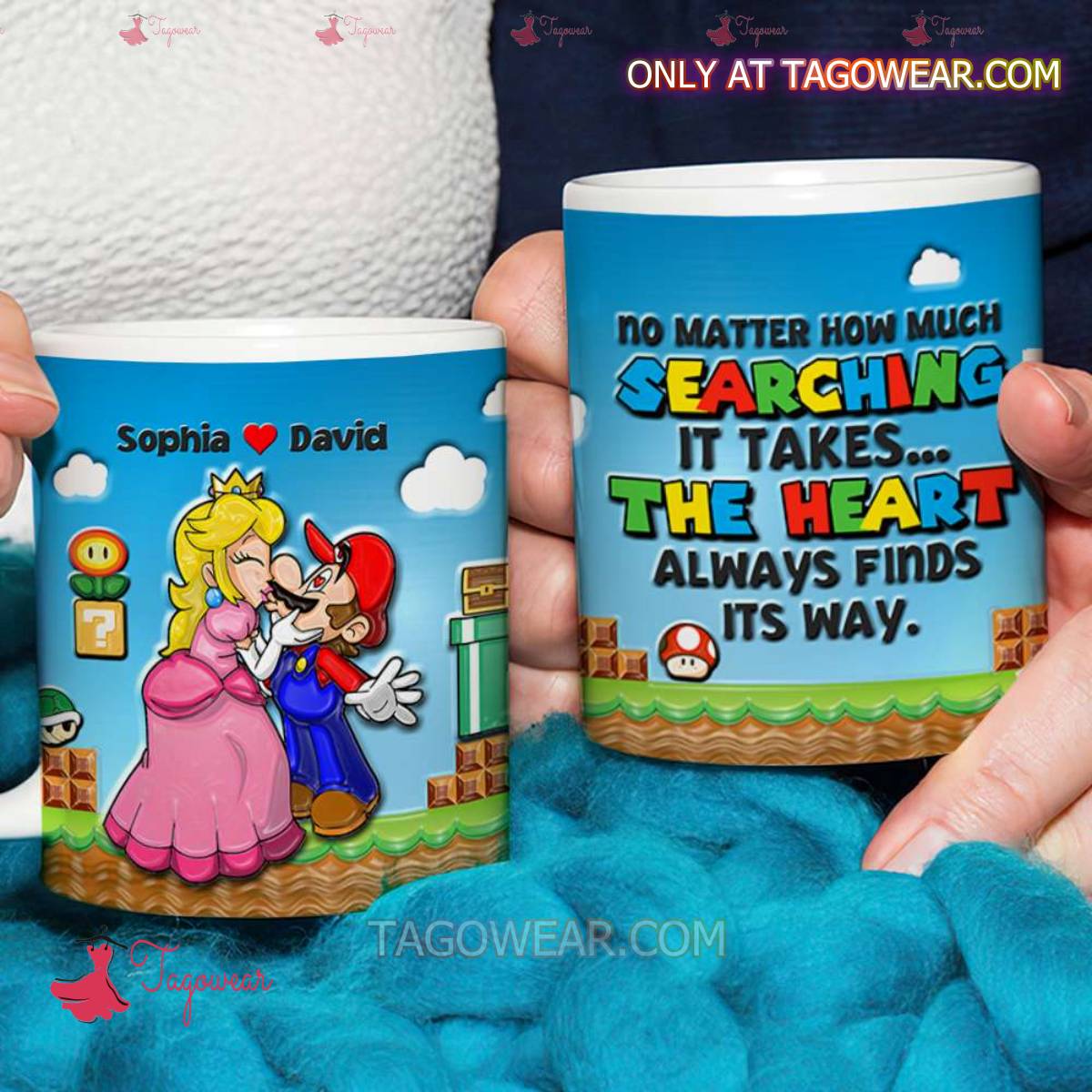 Mario The Heart Always Finds Its Ways Personalized Mug a