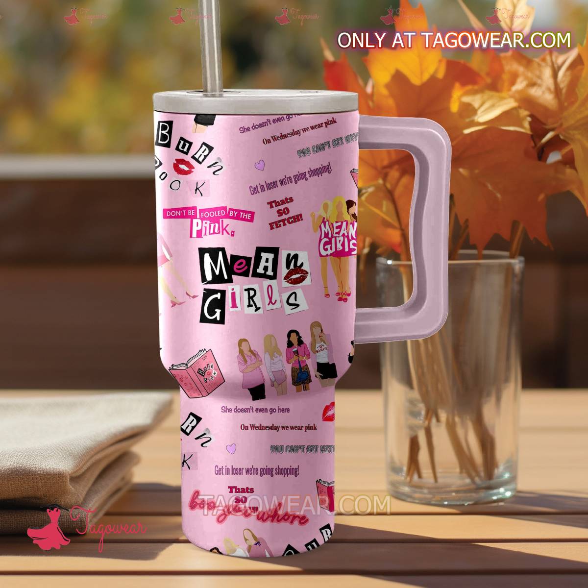 Mean Girls 40oz Tumbler With Handle