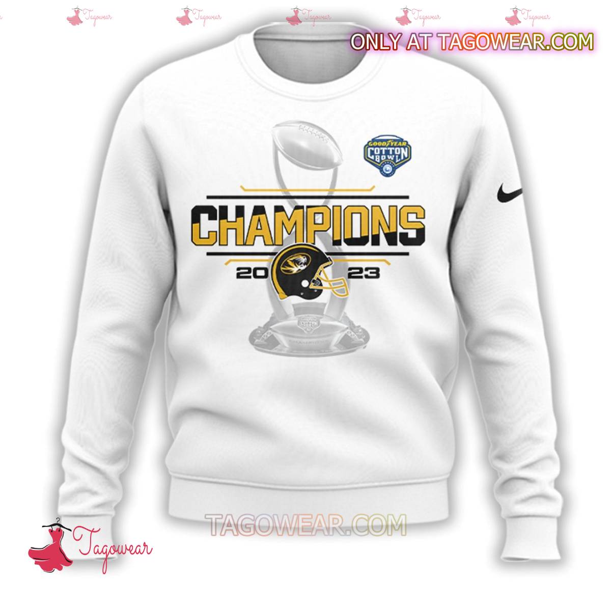 Missouri Tigers Cotton Bowl Champions 2023 Sweatshirt a
