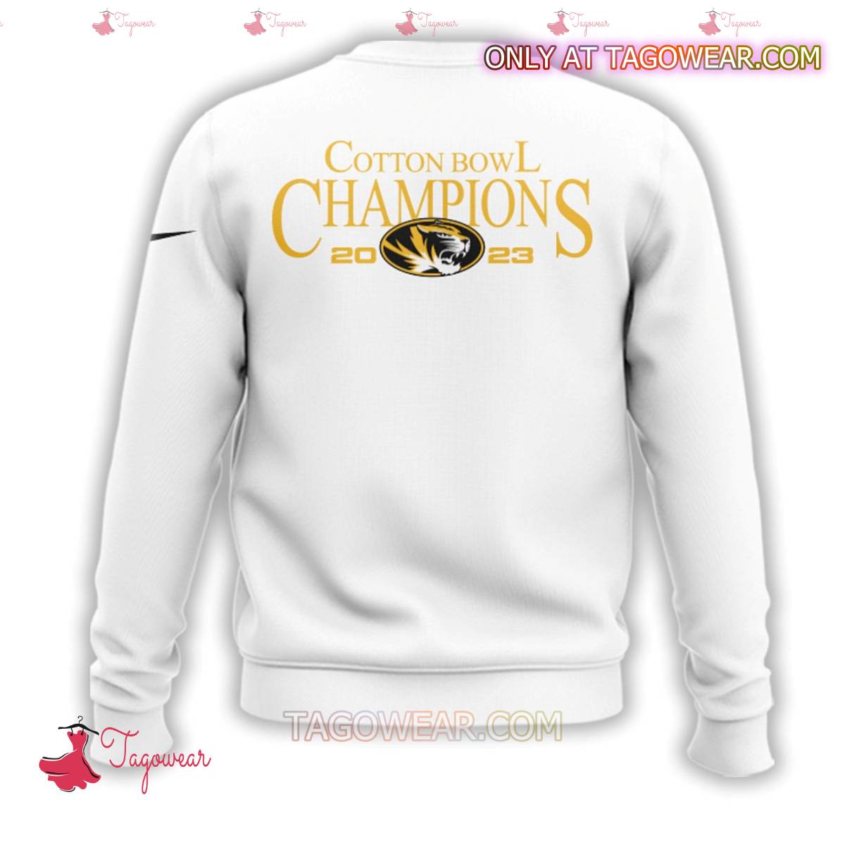 Missouri Tigers Cotton Bowl Champions 2023 Sweatshirt b