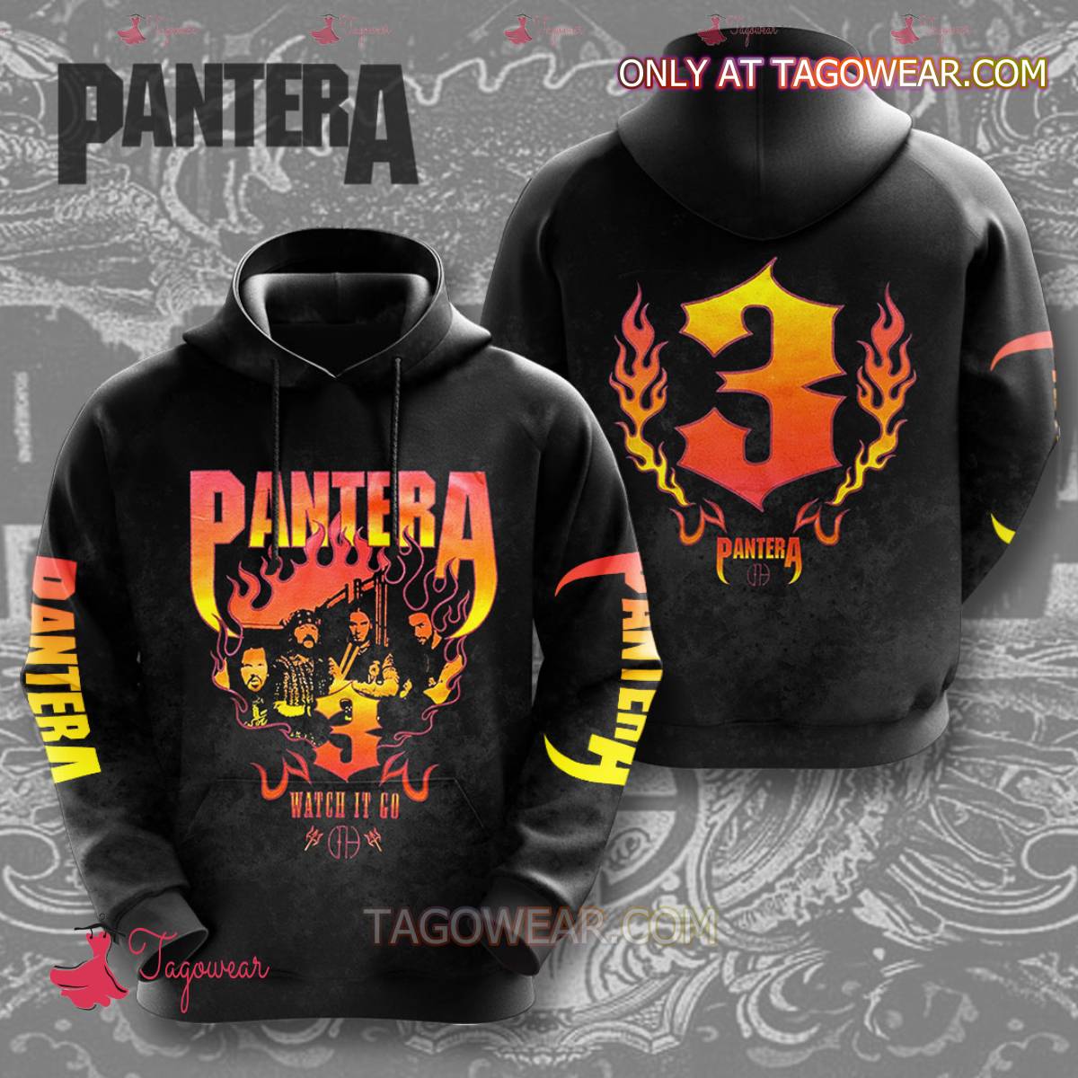 Pantera 3 Watch It Go T-shirt, Hoodie a