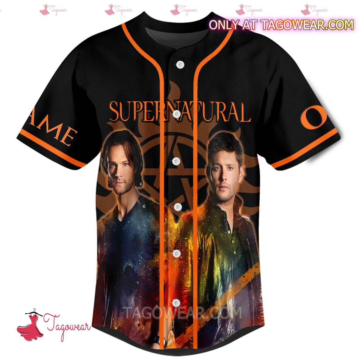 Supernatural Join The Hunt Personalized Baseball Jersey a