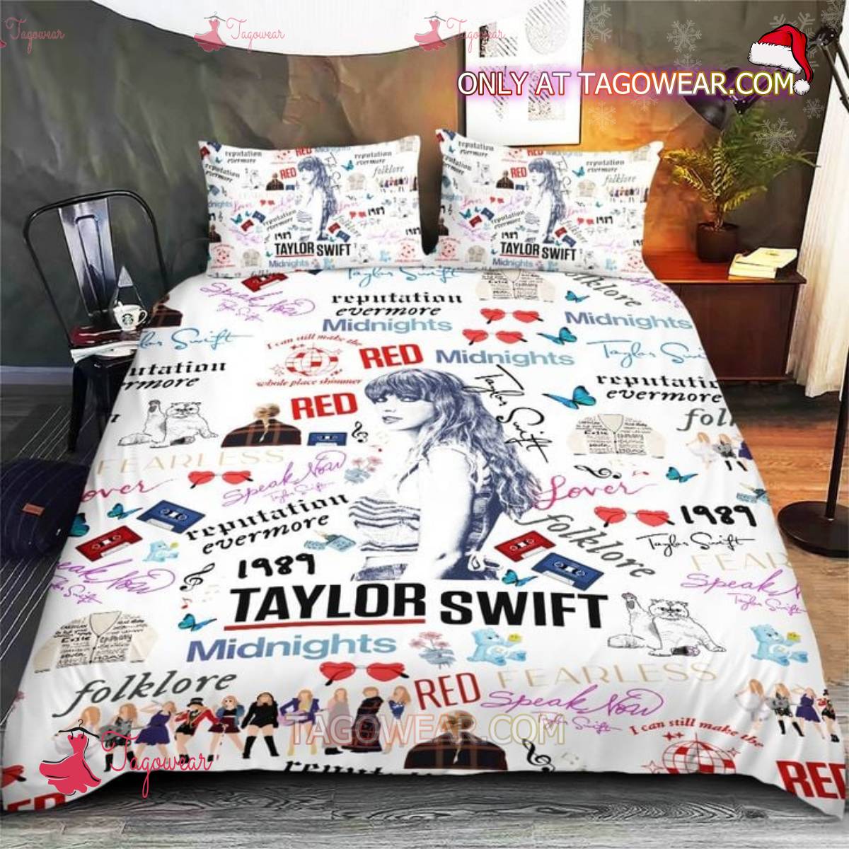 Taylor Swift Music Bedding Set