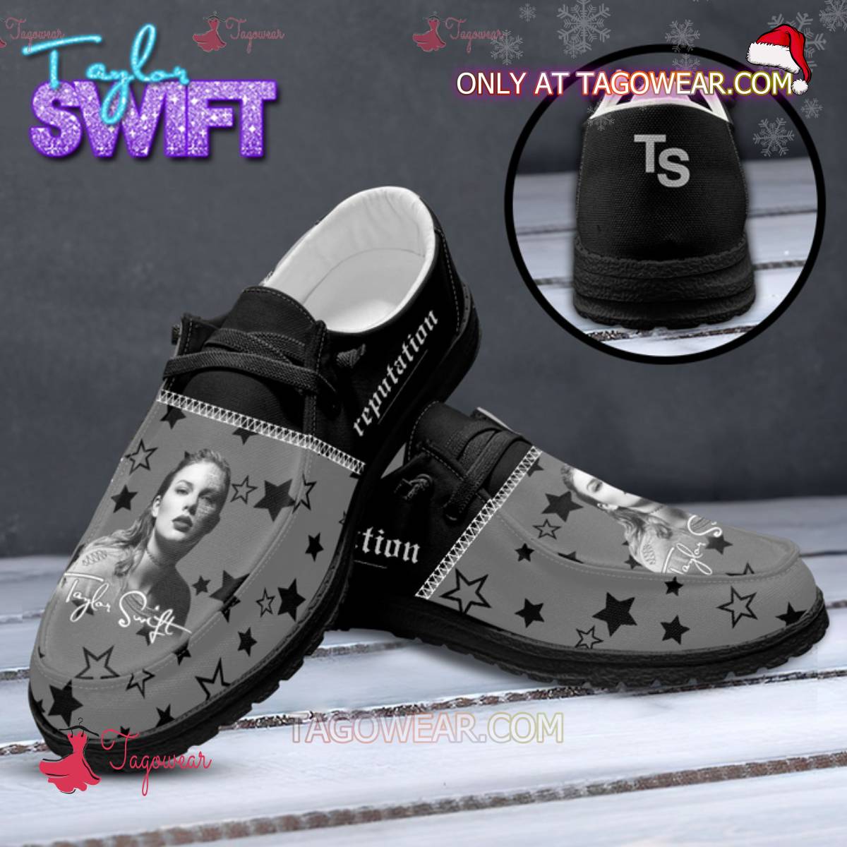 Taylor Swift Reputation Shoes - Tagowear