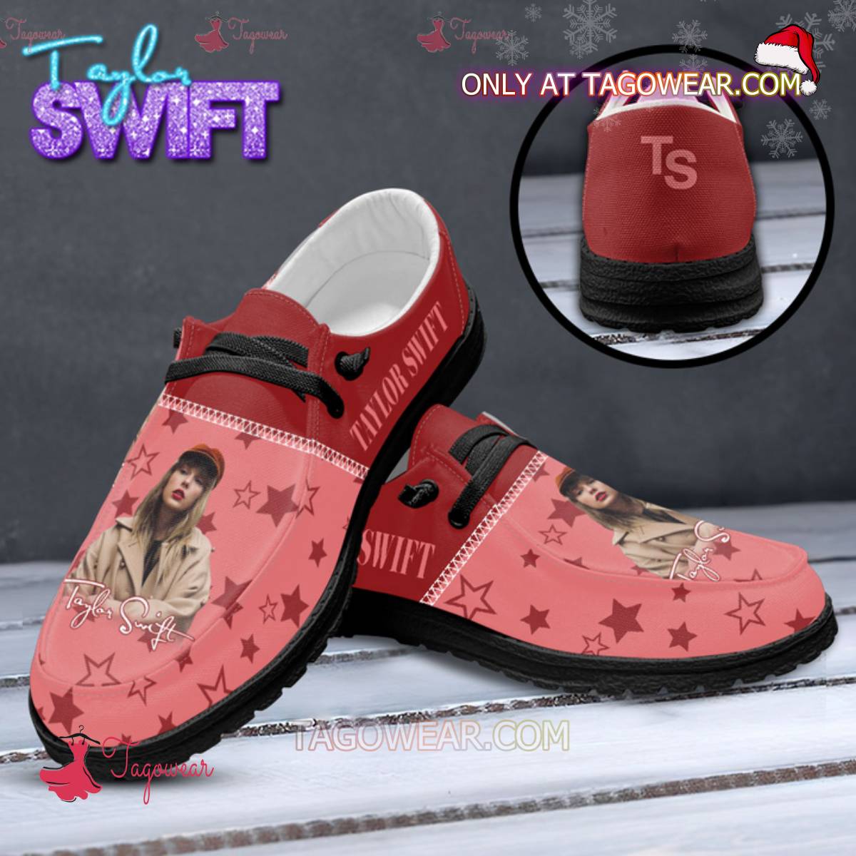 Taylor Swift Stars Hey Dude Shoes a