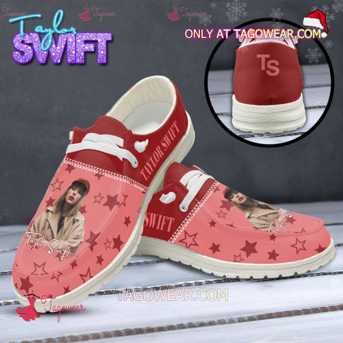 Taylor Swift Stars Hey Dude Shoes