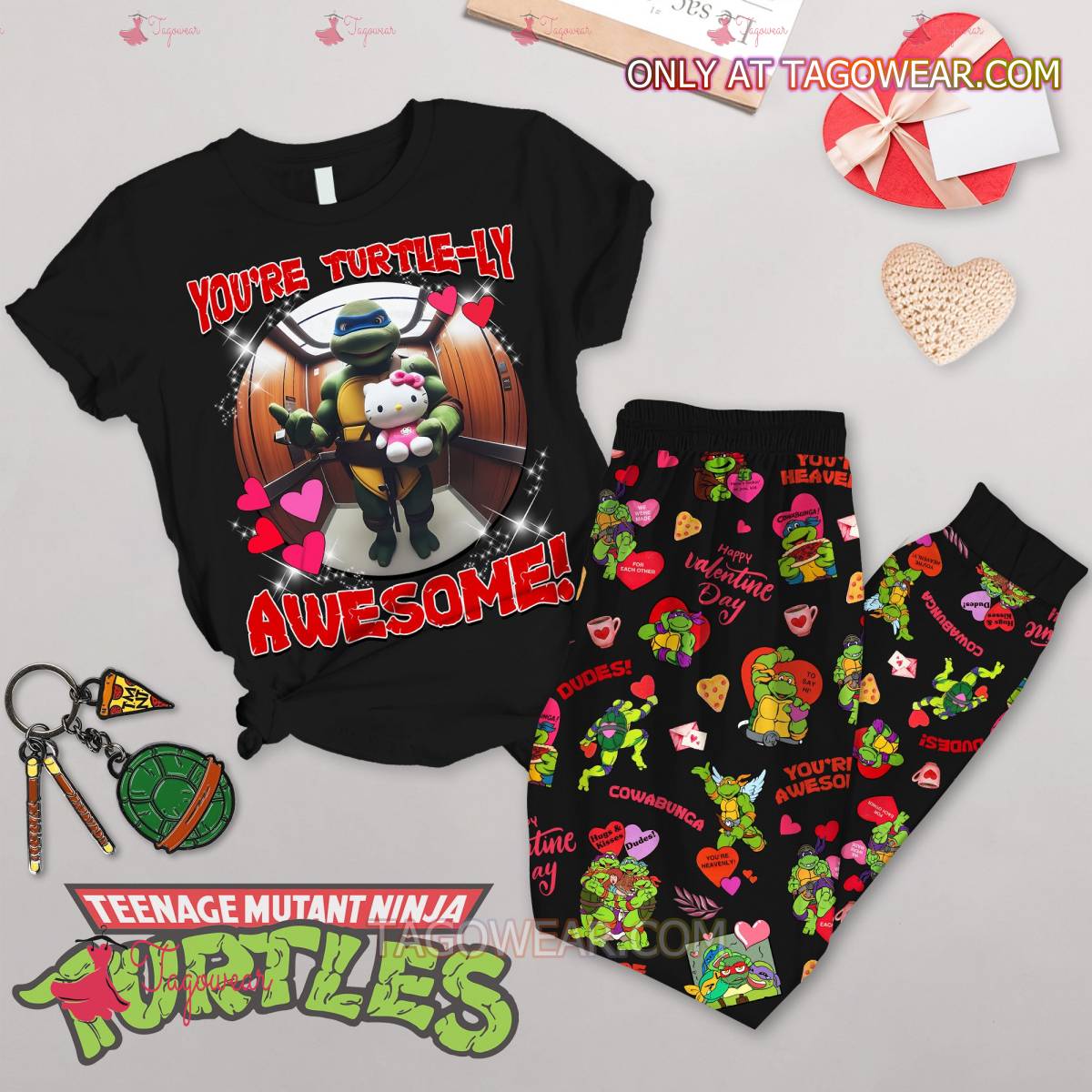 Teenage Mutant Ninja Turtles You're Turtle-ly Awesome Pajamas Set
