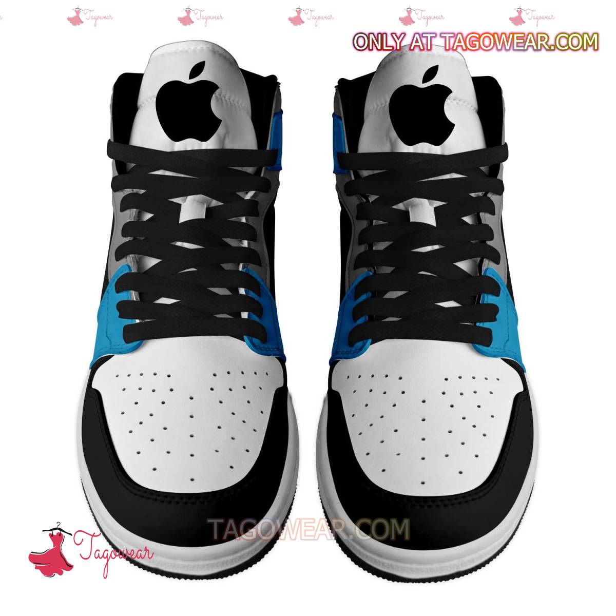 Apple Think Different Air Jordan High Top Shoes a