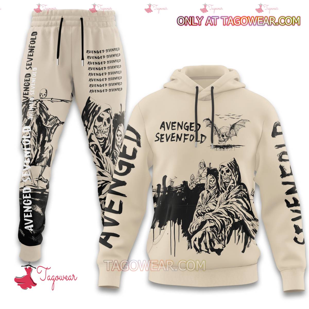 Avenged Sevenfold Life Is But A Dream Hoodie And Pants