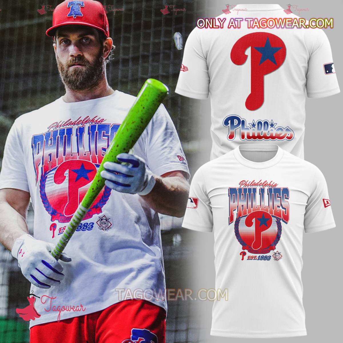 Bryce Harper Philadelphia Phillies National League Est 1883 Shirt
