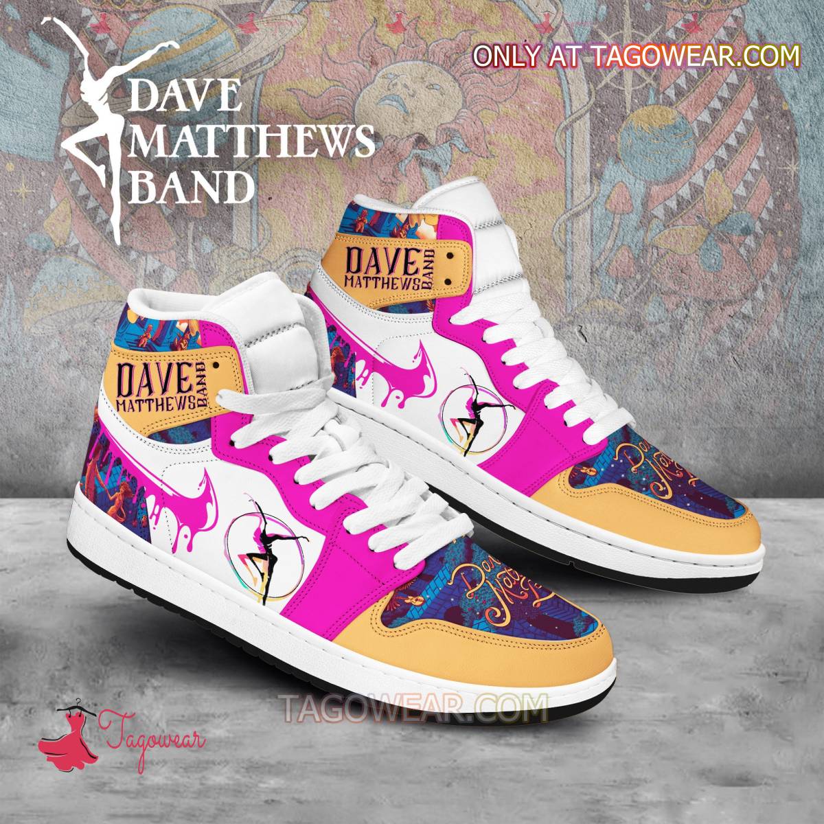Dave Matthews Band Music Air Jordan High Top Shoes