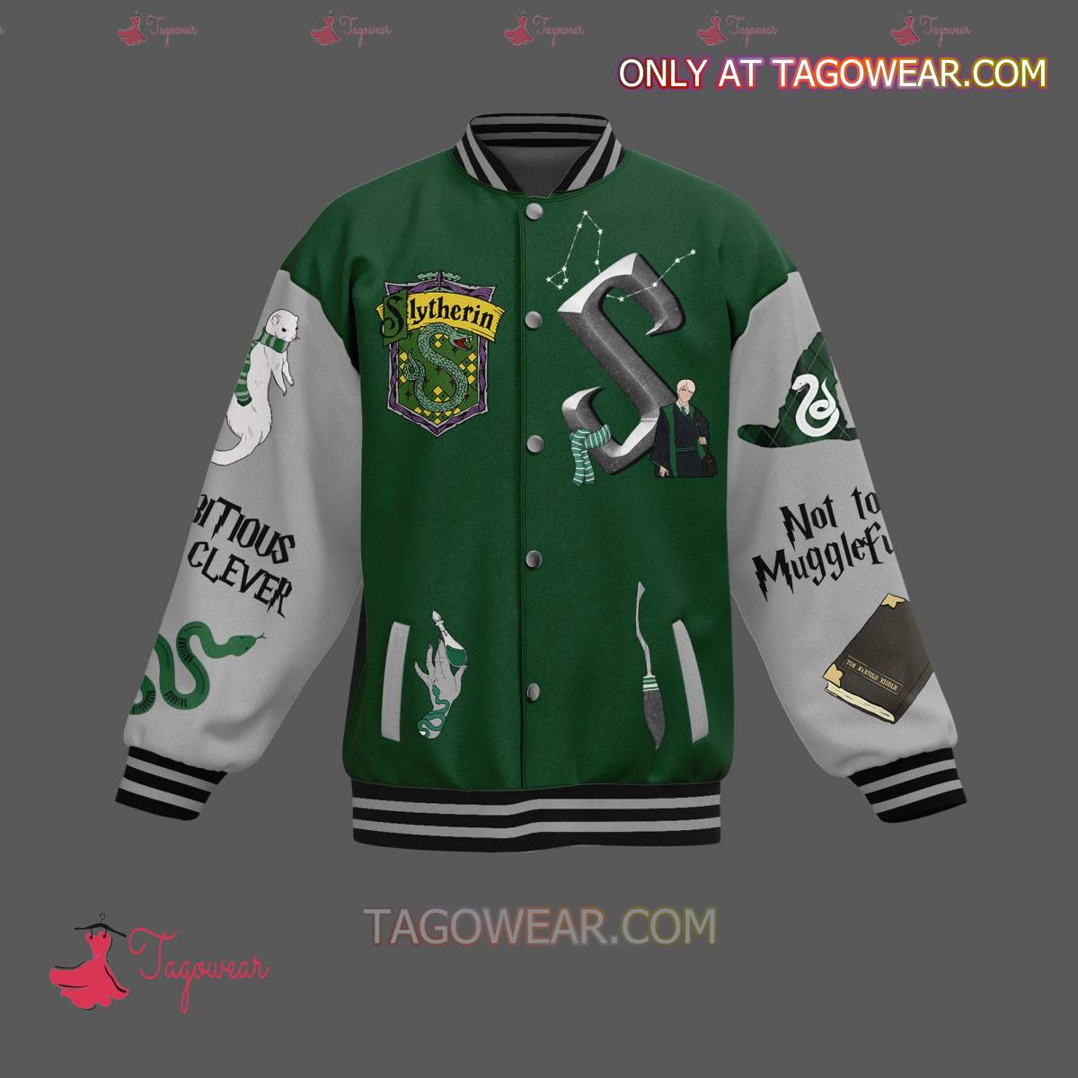 Harry Potter Slytherin If You Wish For Peace Prepare For Was Baseball Jacket a