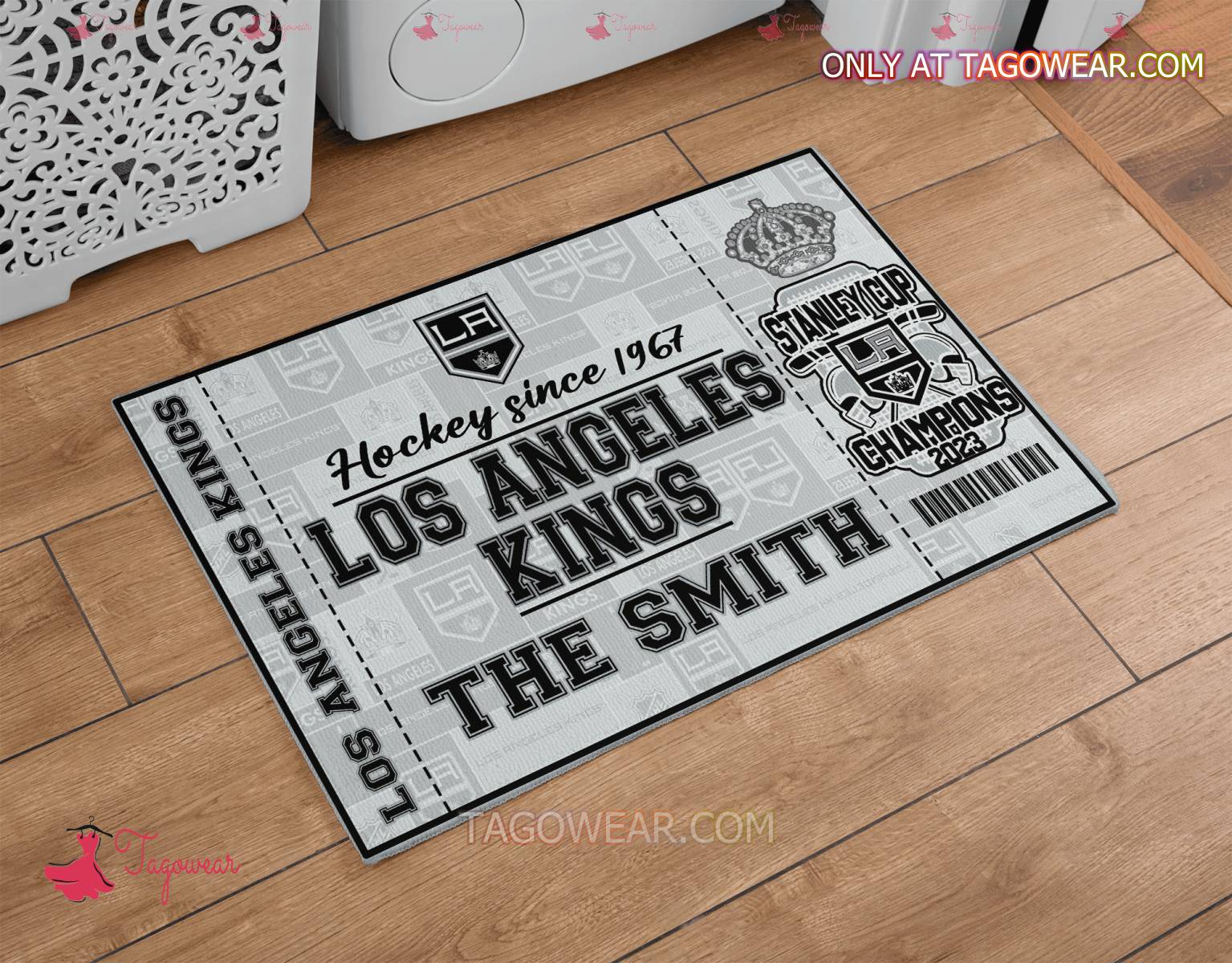 Hockey Since 1967 Los Angeles Kings Personalized Doormat