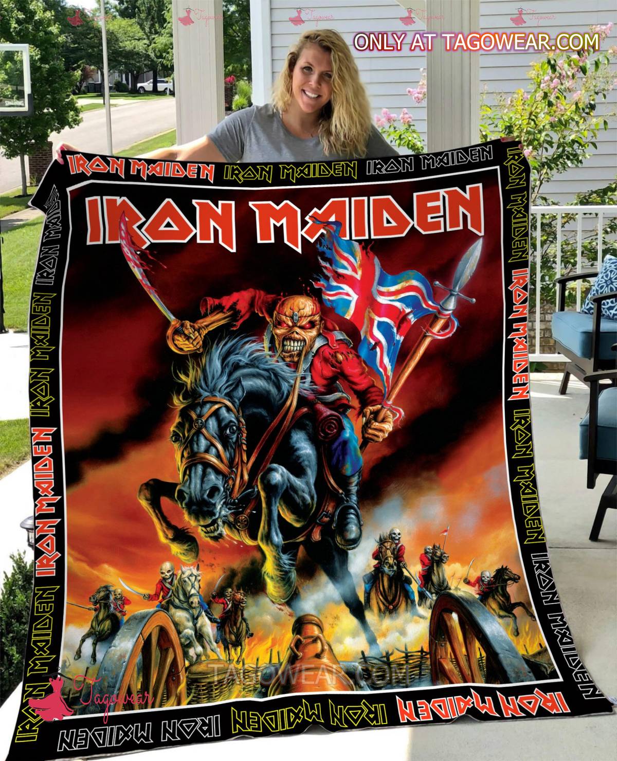 Iron Maiden Maiden England '88 Blanket
