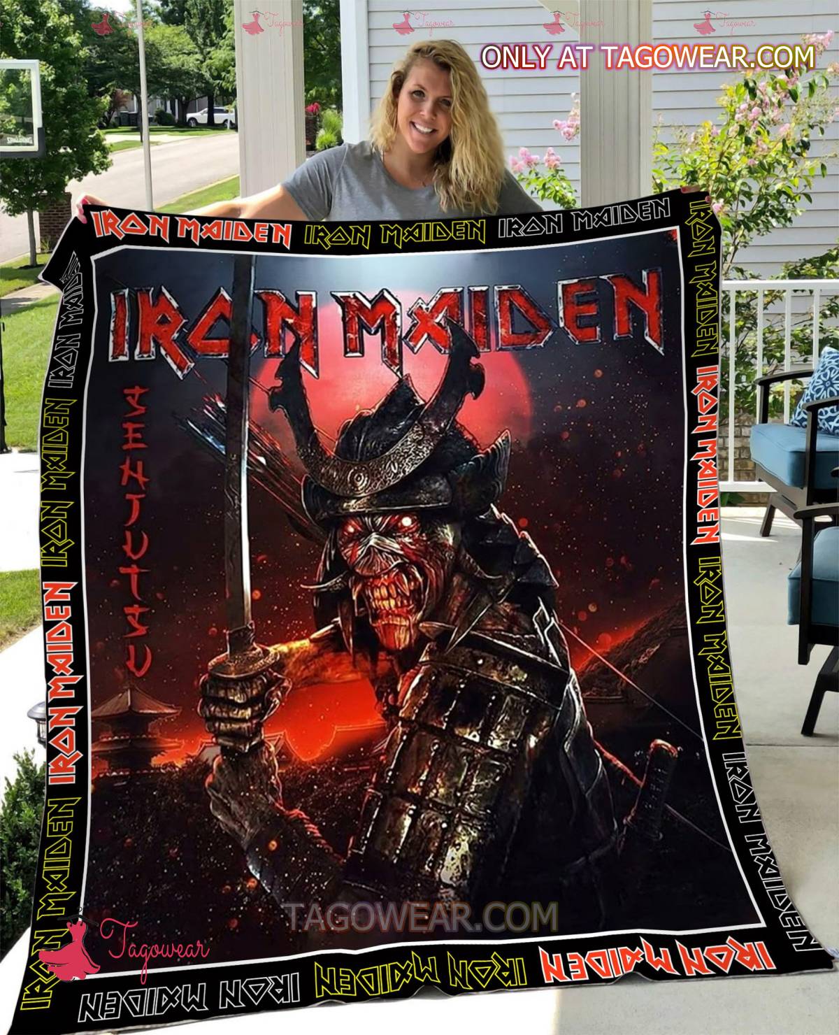 Iron Maiden Senjutsu Blanket