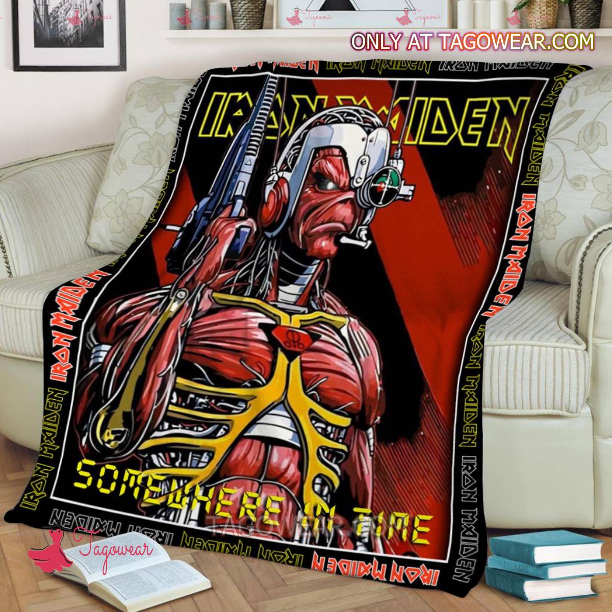 Iron Maiden Somewhere In Time Blanket a