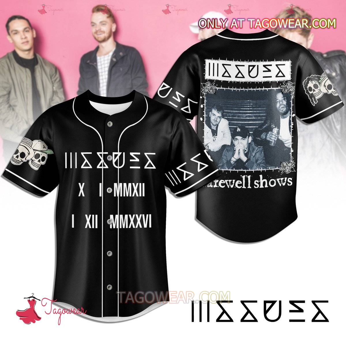 Issues-Farewell-Shows-Baseball-Jersey