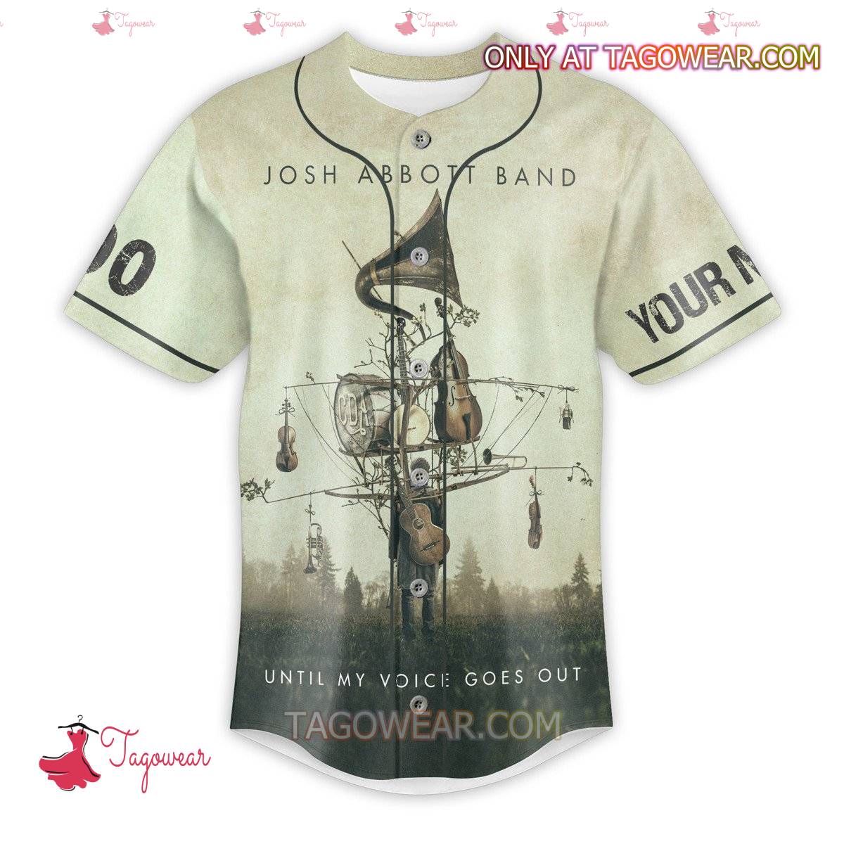 Josh-Abbott-Band-Until-My-Voice-Goes-Out-Personalized-Baseball-Jersey a