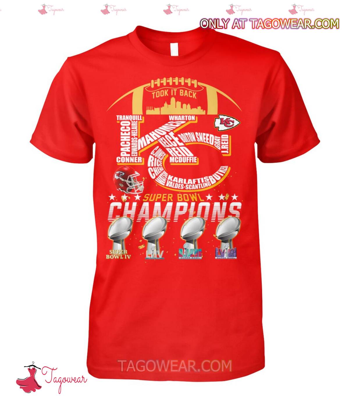 Kansas City Chiefs Took It Back Super Bowl Champions Shirt a