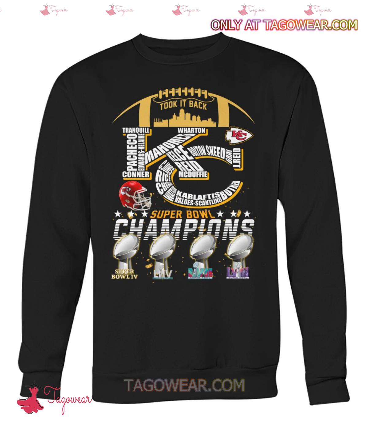 Kansas City Chiefs Took It Back Super Bowl Champions Shirt b