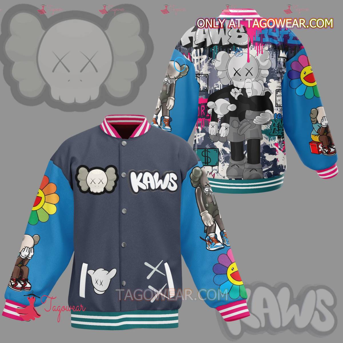 Kaws Baseball Jacket