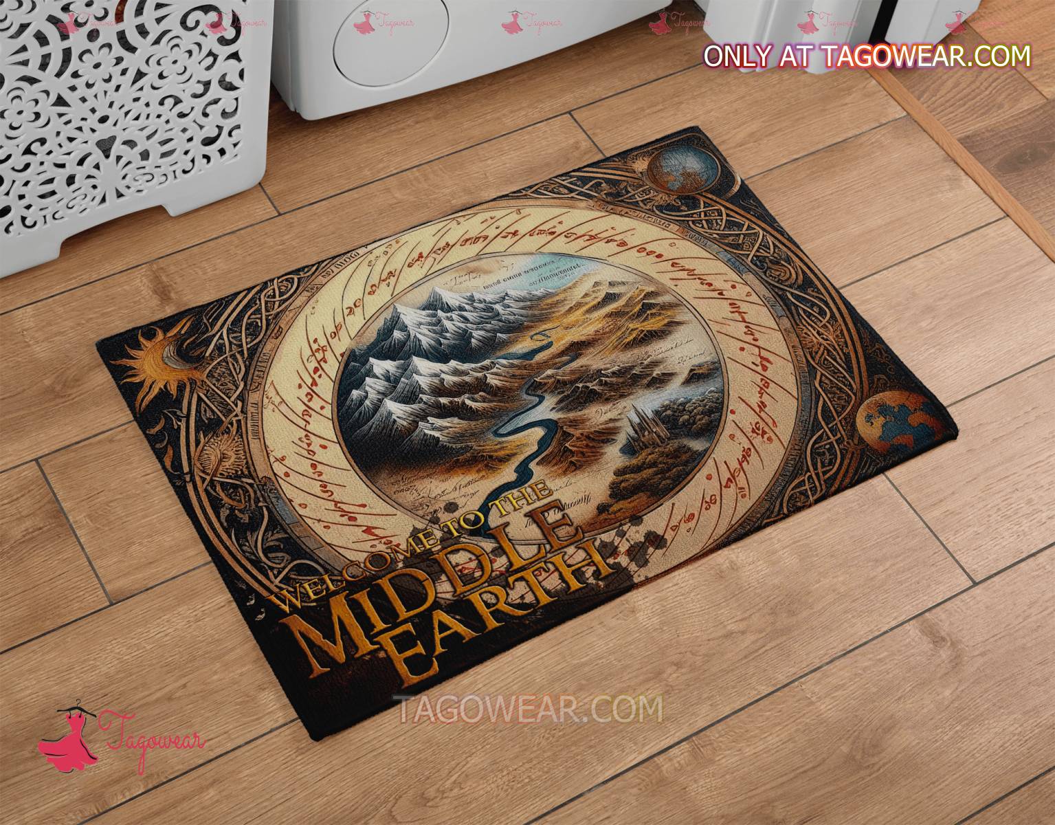 Lord Of The Rings Welcome To The Middle Earth Doormat