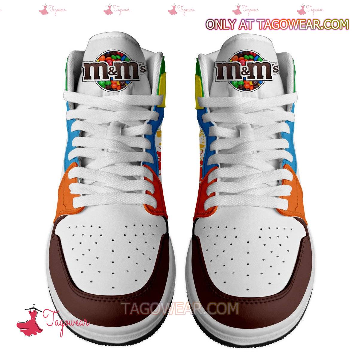 M&m's Melts In Your Mouth Not In Your Hands Air Jordan High Top Shoes a