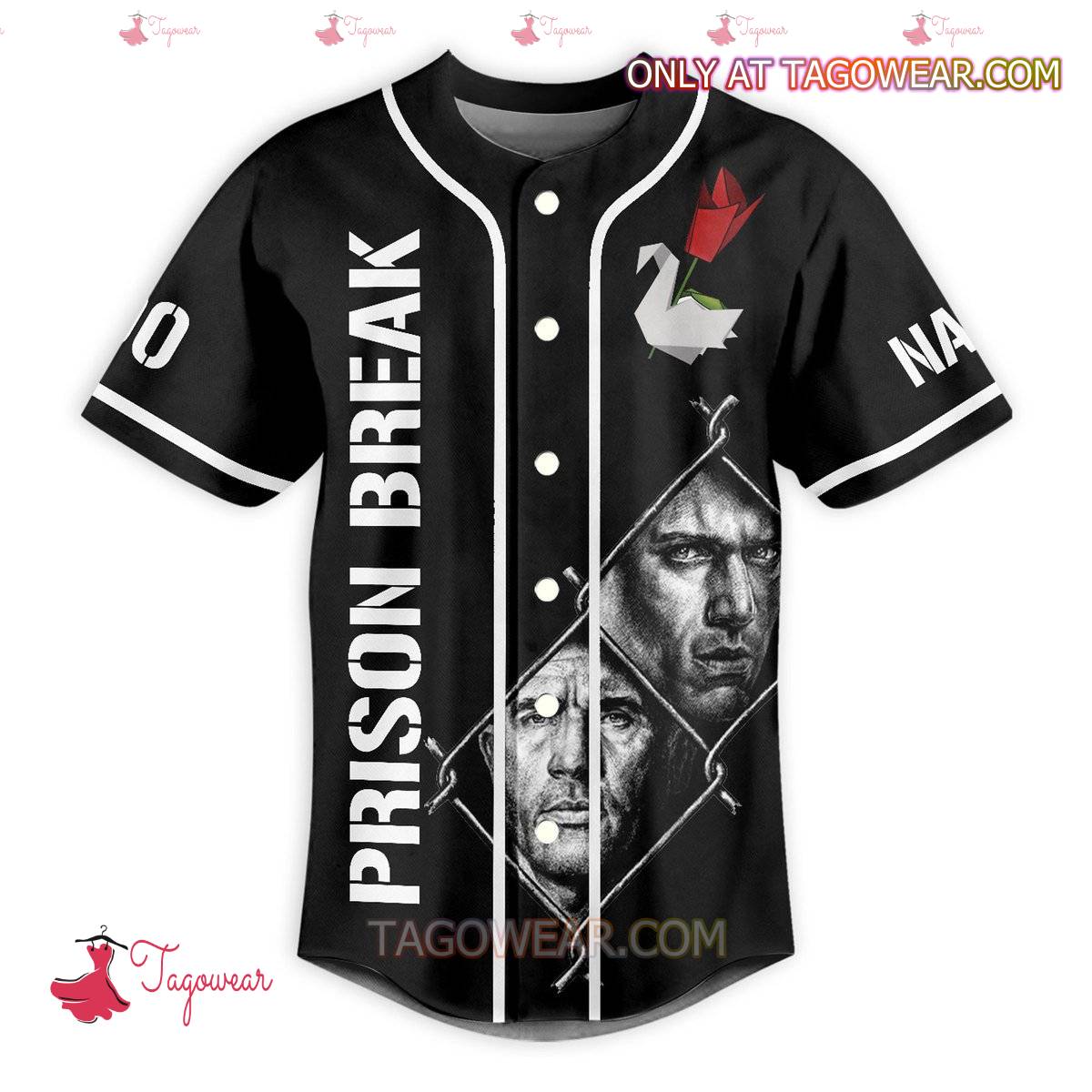 Prison Break I Choose To Have Faith Without That I Have Nothing Personalized Baseball Jersey a
