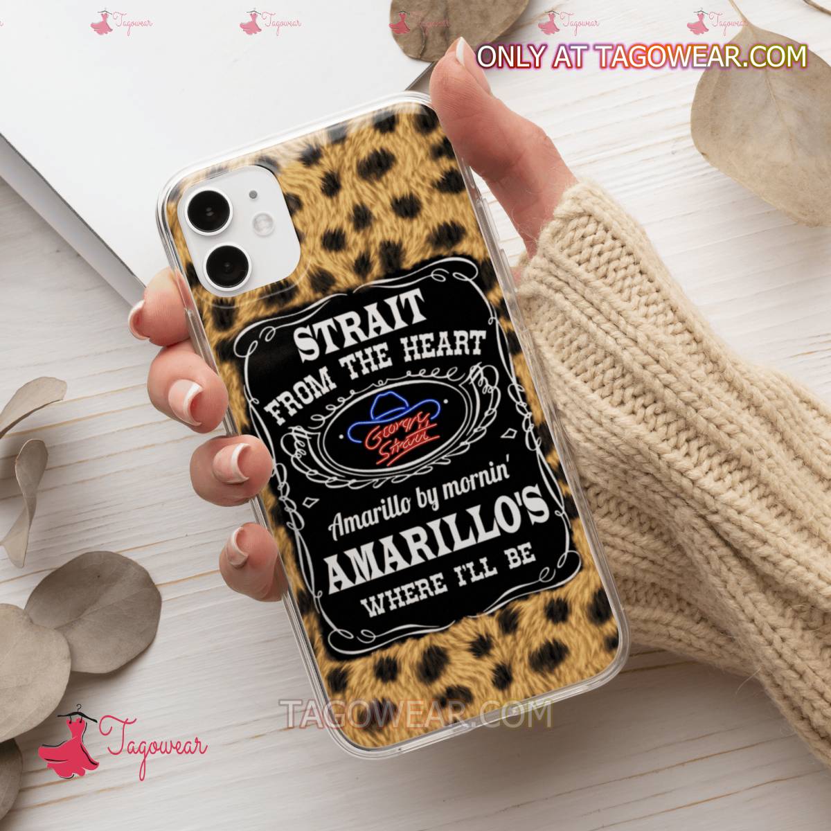 Strait From The Heart George Strait Phone Case