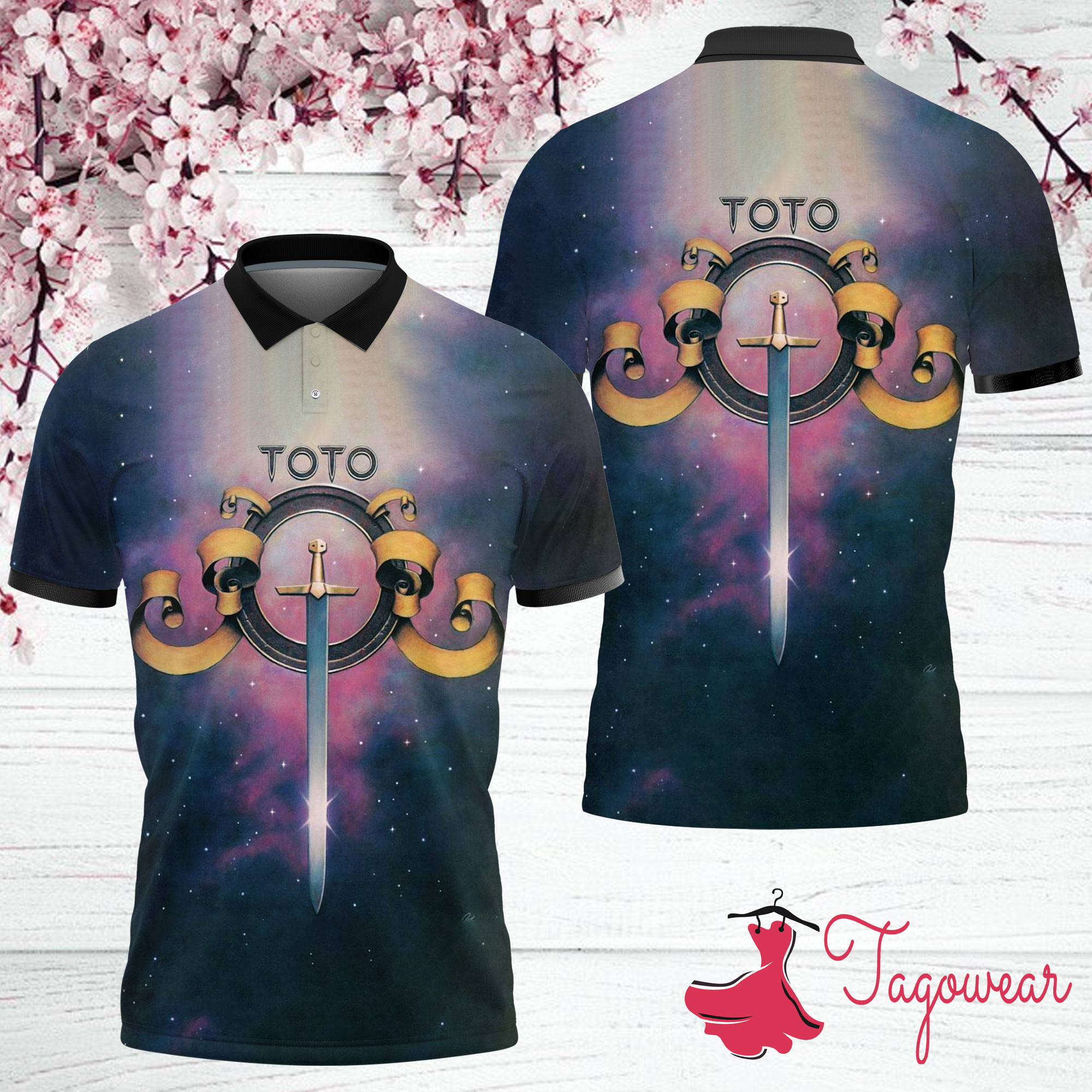 Toto Album Cover Polo Shirt
