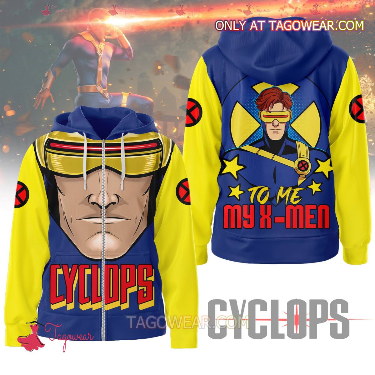 Cyclops To Me My X-men Hoodie