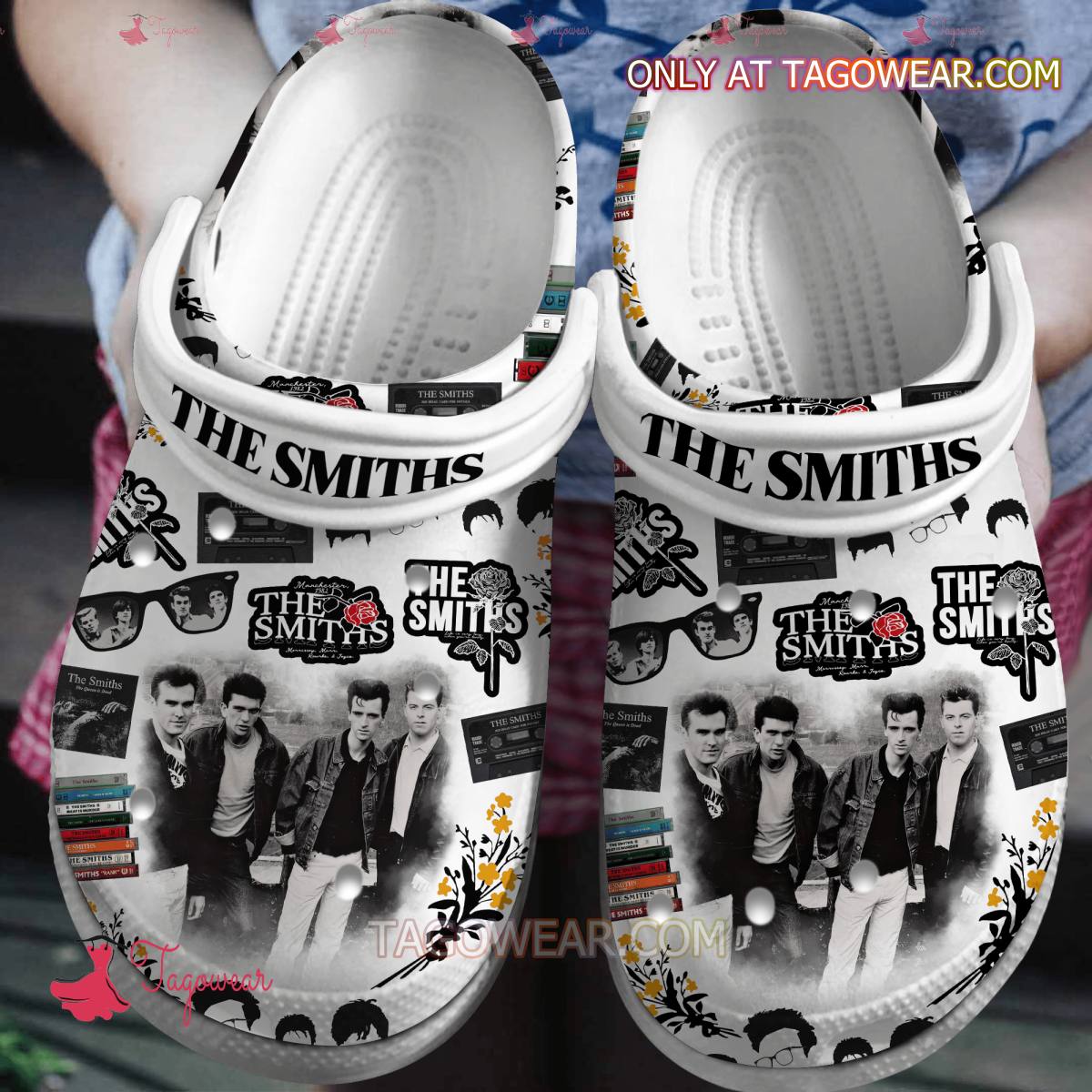 The Smiths Band Crocs Clogs