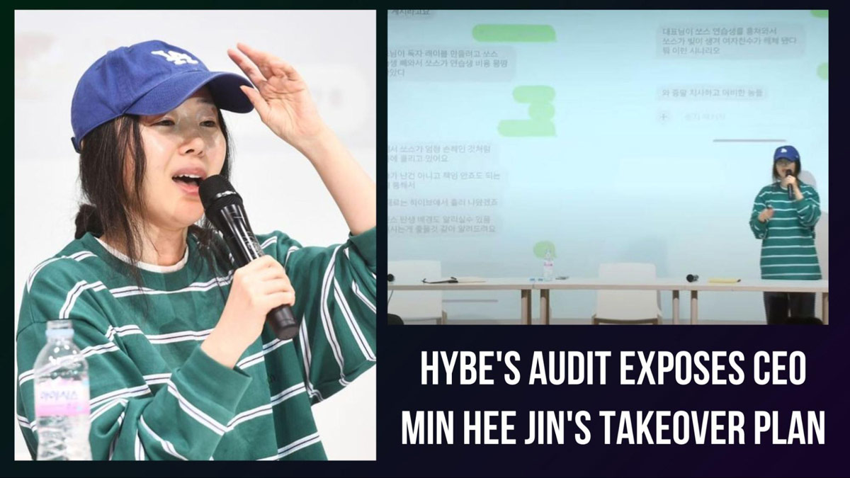 Unveiling the Conflict: HYBE's Audit Exposes CEO Min Hee Jin's Takeover Plan