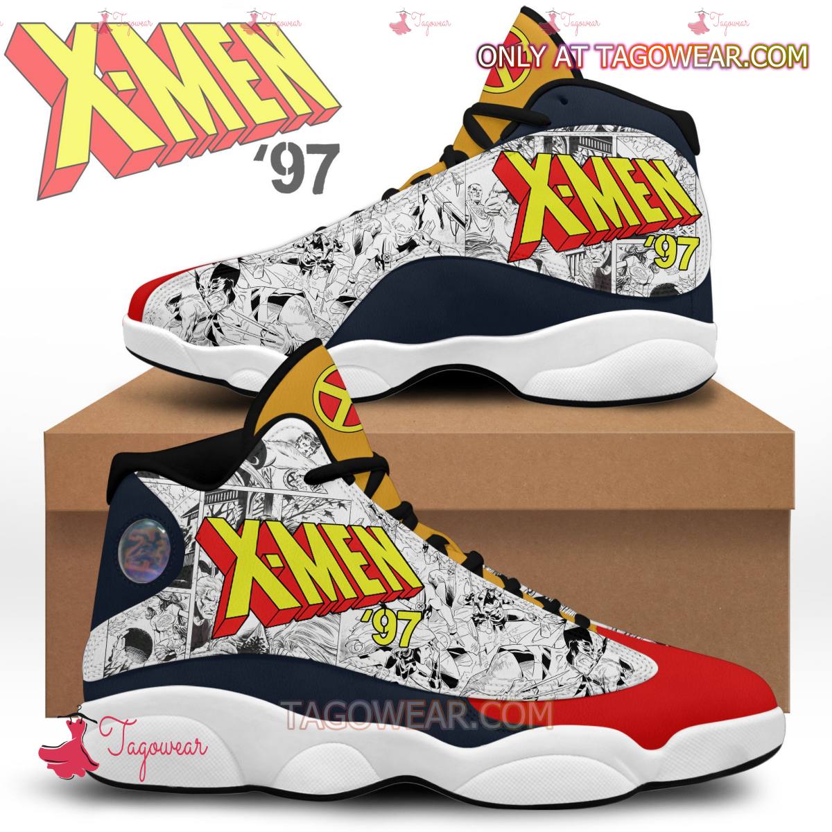 X-men '97 Comic Air Jordan 13 Shoes