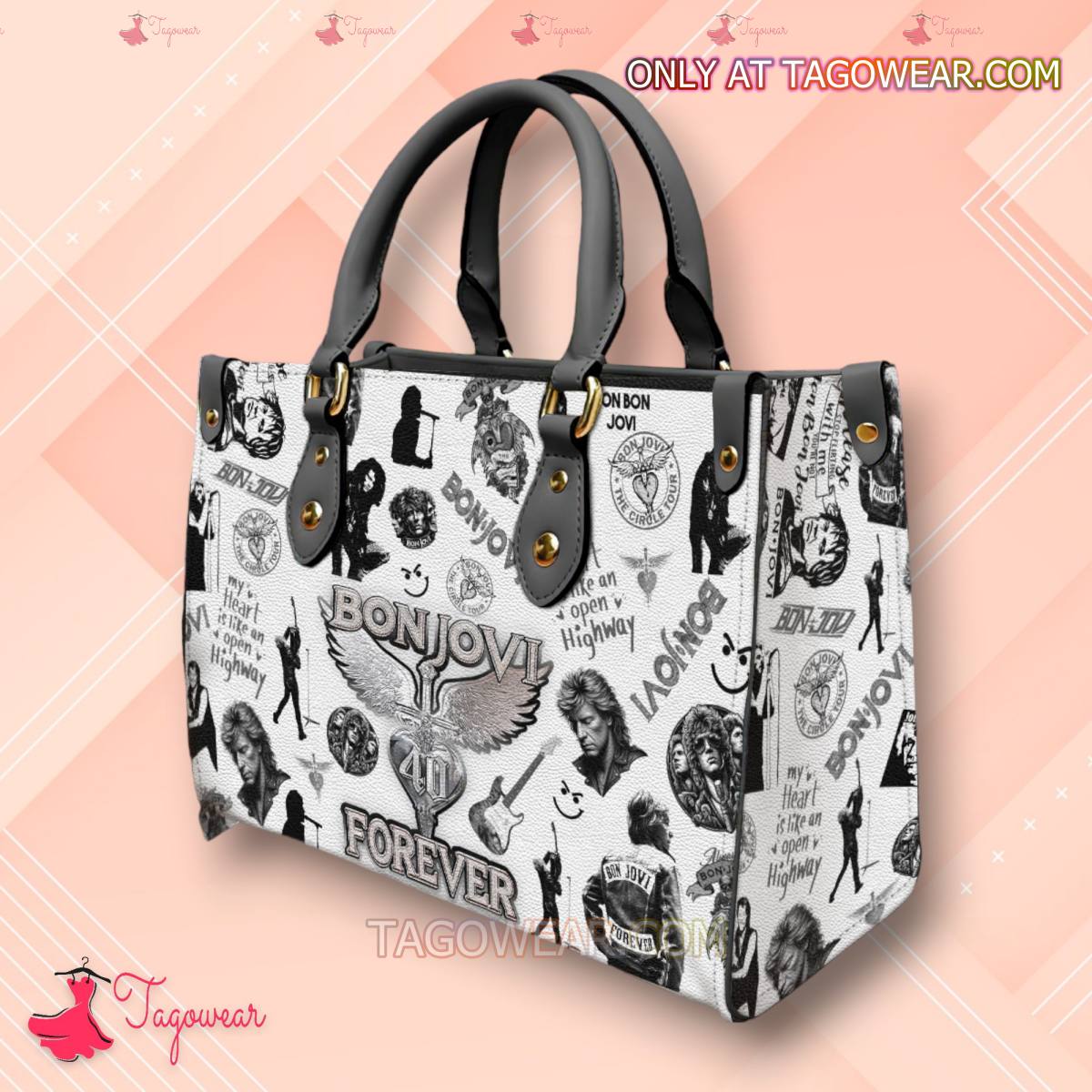 Bon Jovi Forever 40th Anniversary Handbag a