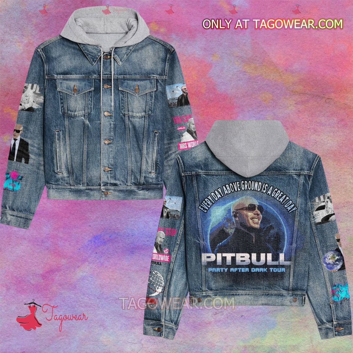 Bad Bunny Most Wanted Tour 2024 Jean Hoodie Jacket Tagowear