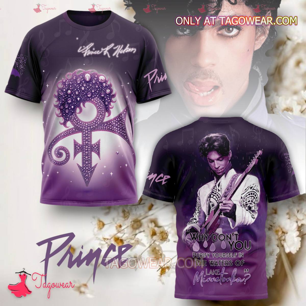 Prince Why Don't You Purify Yourself In The Waters Of Lake Minnetonka T-shirt, Hoodie