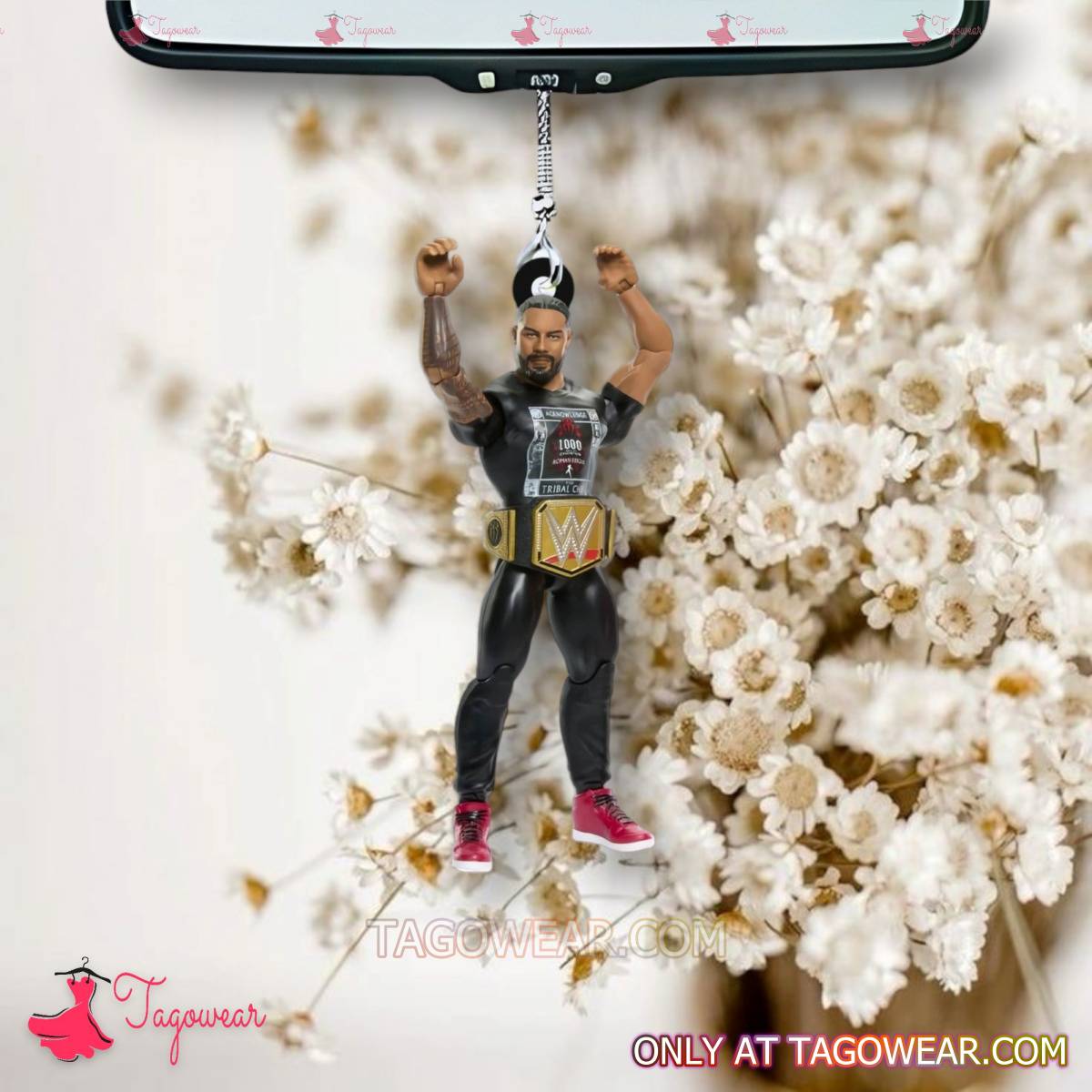 WWE Roman Reigns Collectible Car Hanging Ornament