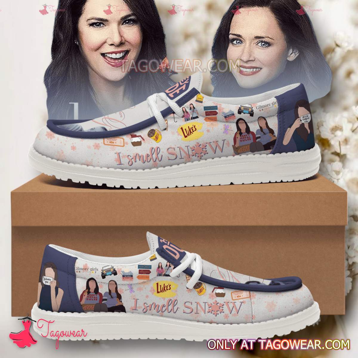 Gilmore Girls I Smell Snow Loafer Shoes v3CuQx8